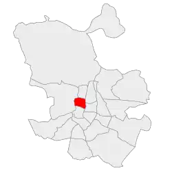 Chamberí na mapě