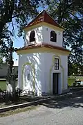 Chapel of Saint John of Nepomuk in Třesov, Třebíč District.jpg