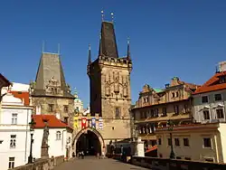 Malostranské mostecké věže v Praze