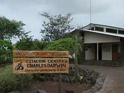 Vyzkumná stanice Charlese Darwina ve městě Puerto Ayora