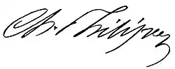 Charles Philipon – podpis