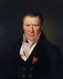 Charles de Moreau, portrét: Ferdinand Georg Waldmüller (1822)