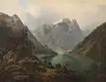 Charlotte Piepenhagen - Alpská scenérie