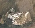 Alfred Chataud: Slavnostně oděná žena
