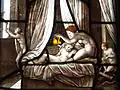 Psyché, sklomalba ze zámku Chantilly, 1541–1542