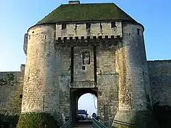 Ochrana prostoru u brány (Château de Caen)
