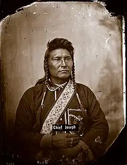 Náčelník Joseph, Bismarck, Dakota Territory, 1877