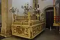 Interiér kostela sv. Šebestiána