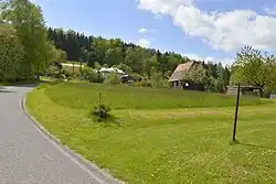 Pohled na Chloudov ze silnice