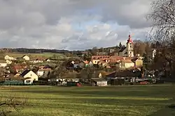 Kostel sv. Václava jako krajinná dominanta