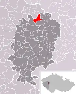 Chlum na mapě