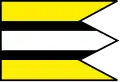 Chmiňany – vlajka