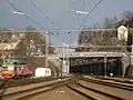 pohled na bývalý Choceňský tunel z kolejiště stanice Choceň