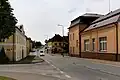 Silnice na jih k Plané