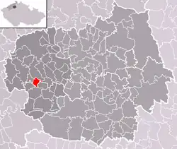 Chodovlice na mapě