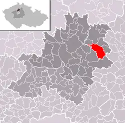 Chorušice na mapě