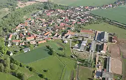 letecký snímek