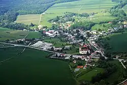 letecký snímek