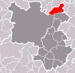 Chrást na mapě