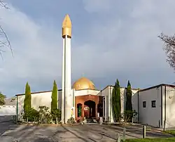 Mešita Al Noor, jedna ze dvou napadených mešit
