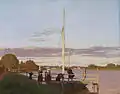 Pohled na Østerbro z Dosseringenu (1838)