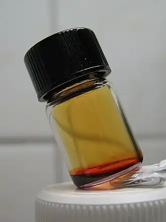 Lahvička s chromylchloridem
