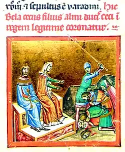 Helena Srbská v Chronicon Pictum