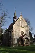 průčelí kostela Povýšení svatého Kříže v Chrudimi