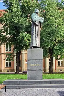 Pomník Jana Husa v Chrudimi