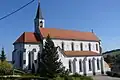 Pohled na kostel od severu