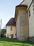 Sakristie (vlevo)