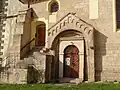 Románský portál kostela