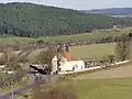 Kostel z hradu