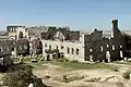 Celkový pohled na baziliku svatého Simeona Stylity (Qalʿat Simʿan)