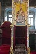 Křeslo pro biskupa (patriarchu).