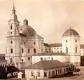 Křtinský chrám Jména Panny Marie ve Křtinách v 1. polovině 20. století