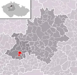 Chvatěruby na mapě