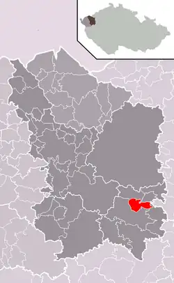 Čichalov na mapě