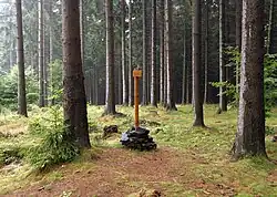 vrchol se značkou