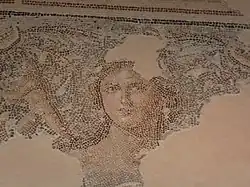 „Galilejská Mona Lisa,“ mozaika