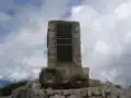 Rakouský památník na vrcholu Monte Ortigara