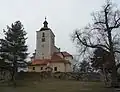 Kostel sv. Vavřince: celkový pohled