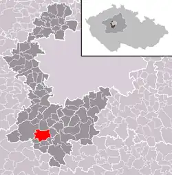 Čisovice na mapě