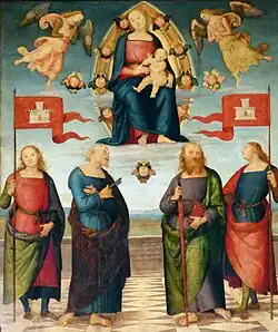Perugino, Mariánský oltář
