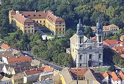 Zámek Esterházy a kostel sv. Štěpána