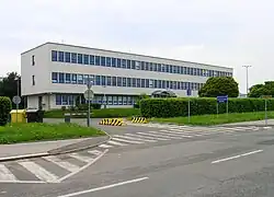 Budova úřadu u starého ruzyňského letiště