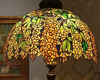 Clara Driscoll: Stolní lampa, kolem 1910