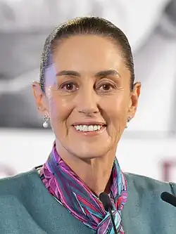 Claudia Sheinbaumová (15. října 2024)
