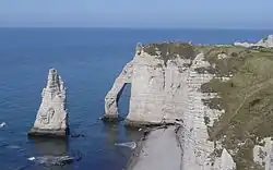 Turisticky proslulé bílé útesy