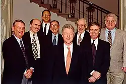 John Pople v roce 1998 (třetí zprava)